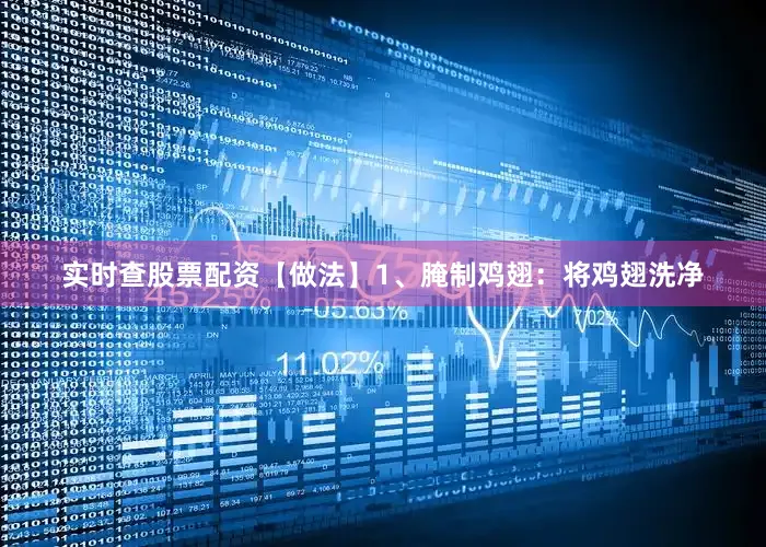 实时查股票配资【做法】1、腌制鸡翅：将鸡翅洗净